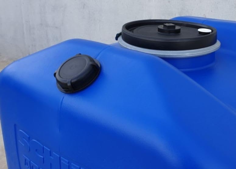 Depósito Agua Potable Cuadrado 600 litros, 74x74x135 cm, Recomendado para Uso Exterior