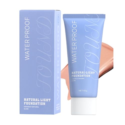 Base líquida resistente al agua – Base líquida mate resistente al agua – Base de maquillaje para mujer para pieles grasas, secas, mixtas y sensibles