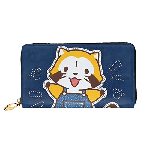 [Emzlikne] あらいぐまラスカル 長財布 財布 人気 小さい財布 メンズ 本革 大容量 薄型 サイフ ミニ財布 ビジネス 小銭入れ ラウンドファスナー 薄い レディース 長財布のサムネイル