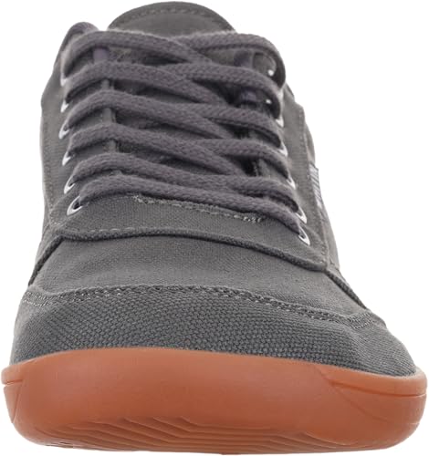 Image of WHITIN Men's Wide Barefoot Shoes | Stylish Canvas Minimalist Sneakers | Zero Drop Sole