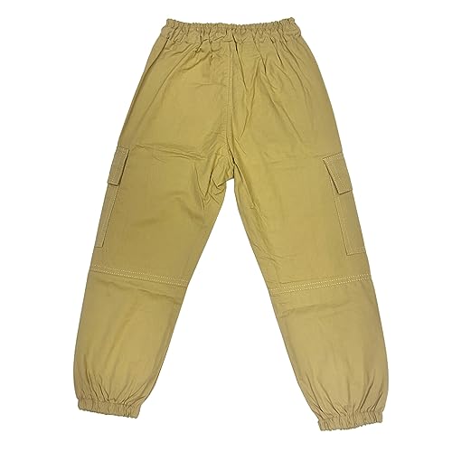 Image of ZUYPSK Kids Girls Joggers Sweatpants Kids Cargo Loose Street Dance Running Pants with Pockets