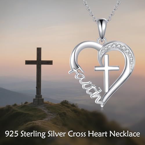 Collier croix argent sterling poli miroir bijouterie de luxe - 6