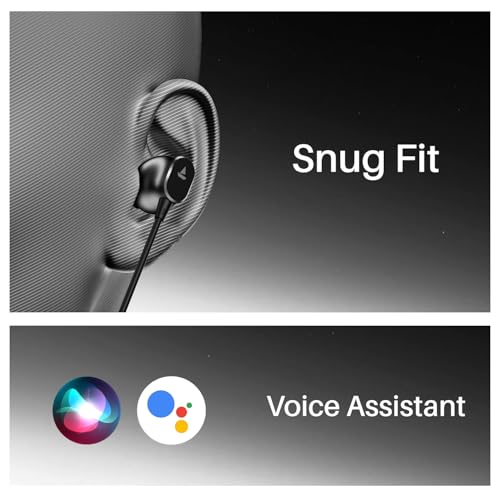 Image of Boat Bassheads 90C Earphone (Black)