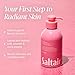 Saltair Body Oil and 2-Pack Body Wash Set – Moisturizing Cleanser and After-Shower Skincare Duo – Pink Beach Scent
