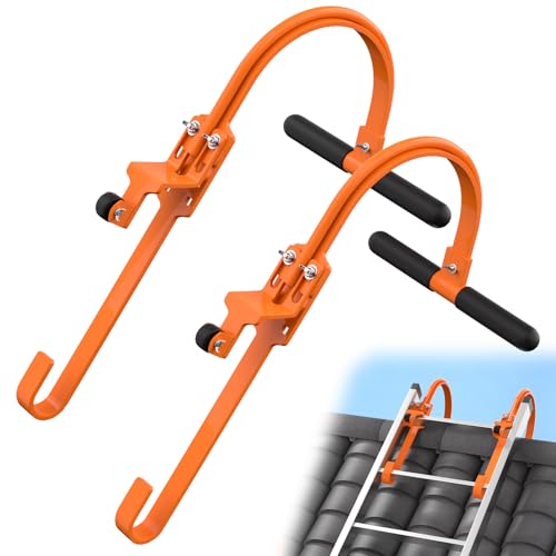 Ladder Hooks for Roof Ridge with Rubber Grip