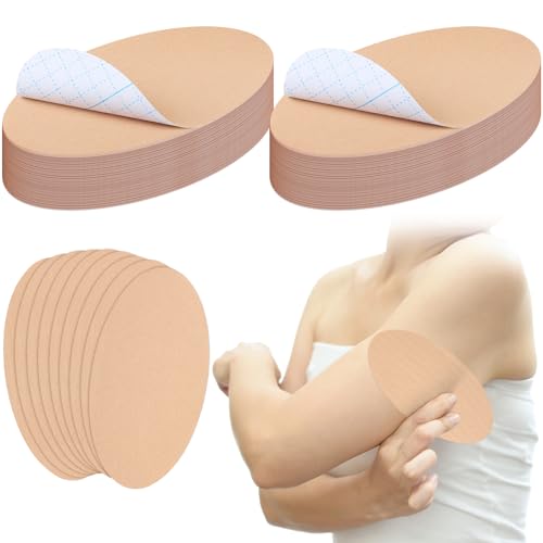 Image of Geiserailie 50 Pcs Arm Lift Tape Buttocks Lift Patch Instantly Shape Body Tape for Women for Flabby Arms Butt Leg Fat Body(Oval)