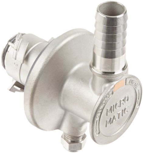 Fill-Rite MMSS075EPV EPV 3 PIN Dispense Coupler with Barbed Outlet, One Way Valve