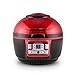 KLARSTEIN VitAir Turbo - Friteuse électrique sans huile, air fryer, Sans huile, Capacité de cuisson de 9L, Chauffage infrarouge halogène, 1400W, 50-230 ° C, Minuterie, Ecran LCD, Rouge