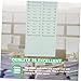 STOBOK Plastic Attendance Cards Rack Card Holder Wall-Mounted Rack Card Holder Office Supply