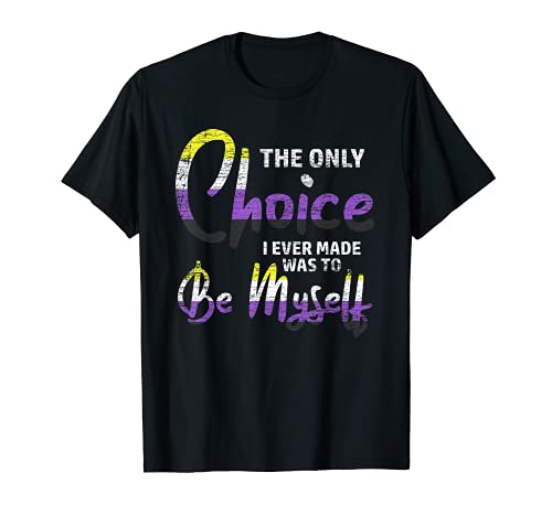 LGBT Fluide Du Genre Mois De La Fierté Non Binaire T-Shirt