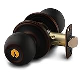 Copper Creek BK2040TB Ball Entry Door Knob, Tuscan Bronze
