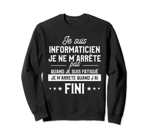 Geschenkidee, Programmierer für einen Computer. Sweatshirt