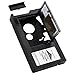 BECBOLDF Cassette Adapter for Camcorders SVHS VHS-C to VHS – Ideal for VCR Player, VHS Tapes, Video Cassette Player and VHS to Digital Converting with 3 Pcs Lens Clean Cloth