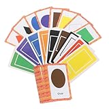 Carte flash couleur : la carte flash est un bon outil pour les parents pour accompagner leurs enfants dans l'apprentissage, améliorant la relation parent-enfant, d'apprentissage pour tout-petits