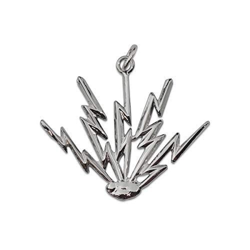 Electrician Blue Lodge Masonic Officer Jewel - [Silver]