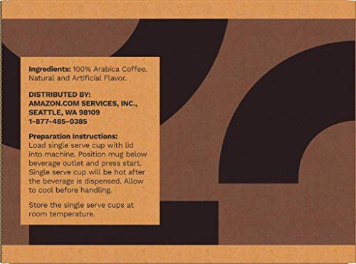 image for Amazon Brand - 100 Ct. Solimo Variety Pack Light Roast Coffee Pods, Ha