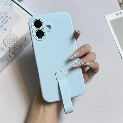 Coque de luxe en silicone liquide iPhone 16 Pro antichoc mate