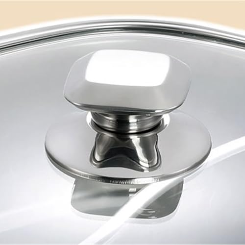 Olla para Hot Pot de Acero Inoxidable 34cm Plateada miniatura 2