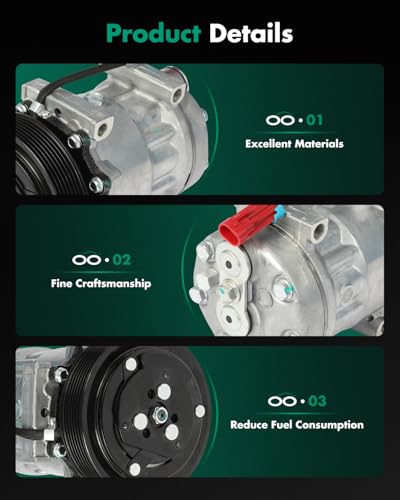 Image of SCITOO AC Compressor fit for Chevrolet for C4500 Kodiak 6.6L 2003-2009
