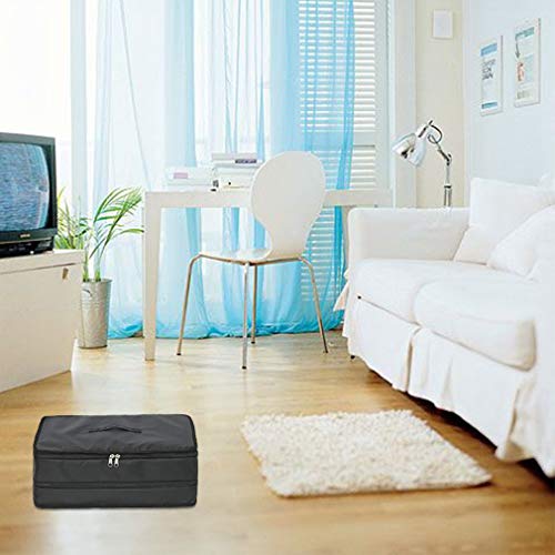 QiKun-Home Draagbare reistas Haak Hangende Organizer Garderobe Kleding Opbergrek Houder Reizen Koffer Planken - Image 6