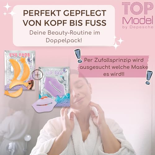 TOPModel Lippenpad BEAUTY and ME & TOPModel Augenpads BEAUTY and ME – Verwöhne deine Lippen und Augen mit intensiv pflegenden Produkten für einen frischen, strahlenden Look und pure Entspannung.