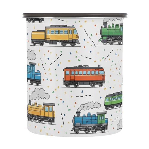 Contenedor para café de acero inoxidable 900ml DOMIKING miniatura 1