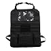 TWO PACK of TouchPad UTV Side by Side Seatback Gear Organizer, Molle Car Seat Panel Back Protector Tactical Quick Gear Deployment US Flag Patches included (2) (Black)
