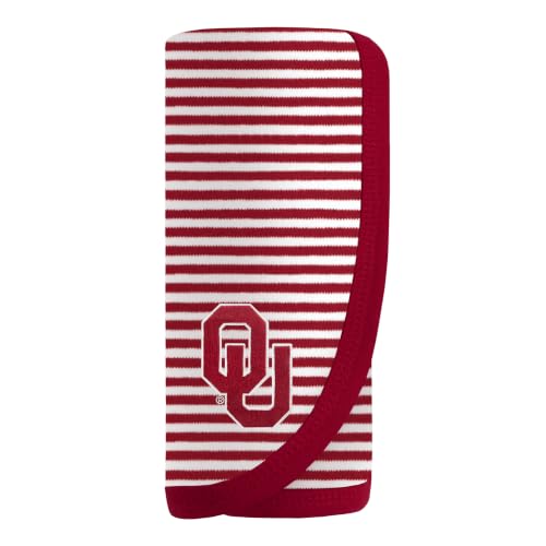 Image of Creative Knitwear College Baby NCAA Infant Striped /Solid Blanket, Unisex, One Size 37.5 X 33.5