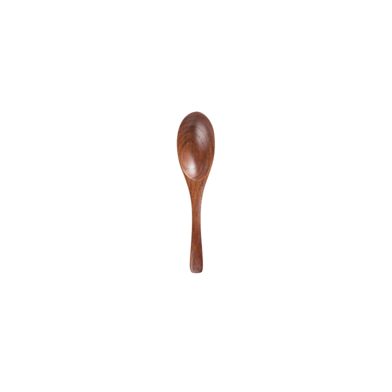 Cucchiaio da zuppa in Legno con Manico Lungo for Uso Domestico Fatto a Mano Multi-Modello Mestolo(10)