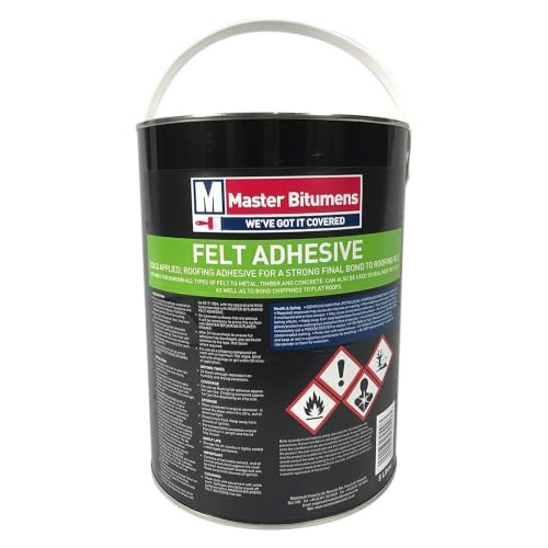 Image of Master Bitumens Roofing Felt Adhesive 5L | Roof Felt Bonding