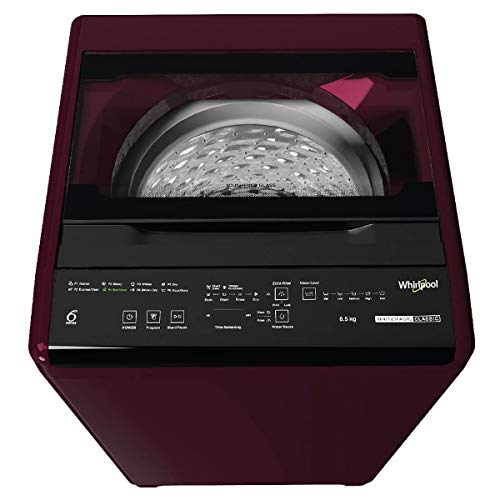 Image of Whirlpool Whitemagic Classic 6.5 KG Automatic Top Load Washing Machine (WHITEMAGIC CLASSIC 6.5 GENX ROSE WOOD WINE)