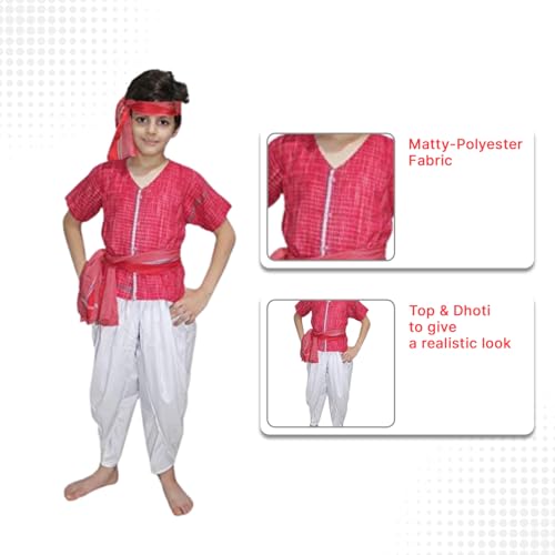 Image of Kaku Fancy Dresses Our Helper Costume for Boys & Girls | Social Helper Doctor, Nurse, Fireman, Postman, Teacher, Farmer Dress For Kids