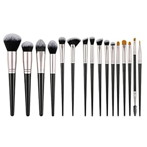 MADALIAN Makeup Brush Set Eyeshadow Brush Blush Brush Loose Powder Brush Foundation Brush Beauty Makeup Tools
