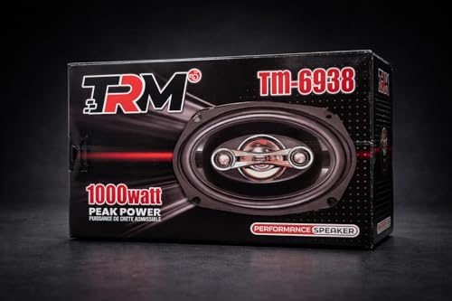 Paspro Otomotiv Trm 1000 W Oto Ses Sistemi | Yüksek Güçlü ve Net Ses Performansı| 2'li