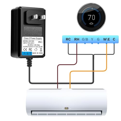 Transformateur de sonnette 24V AC vers DC avec cordon de 5m pour Ring Pro et LED - 3