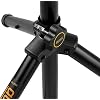 Auray SS-25S Compact Height-Adjustable Steel Speaker Stand with Tripod Base