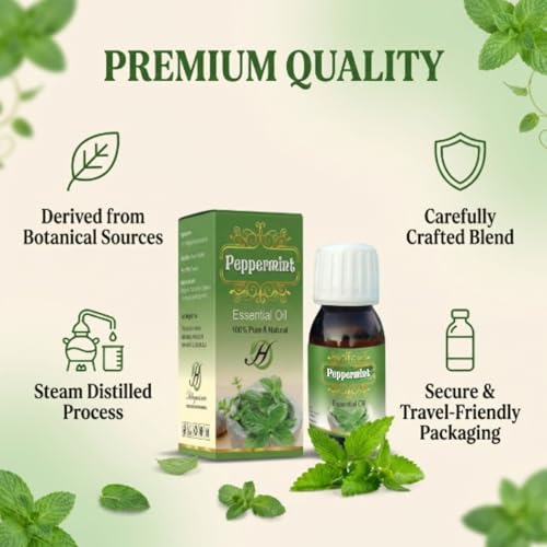 Aceite Esencial de Menta Herboganic 1 oz miniatura 5
