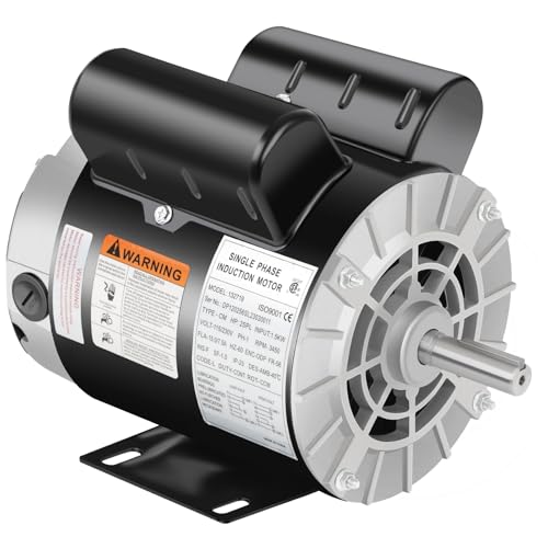 Moteur de compresseur d'air 2 HP SPL monophasé 3450 tr/min AC 115V 230V avec arbre 5/8