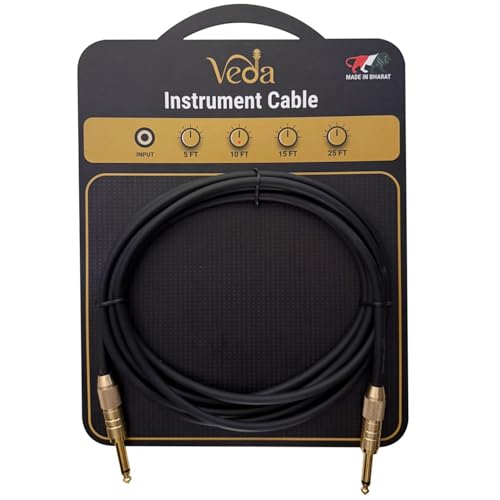 Câble de guitare 3m Veda pour libérer l'émotion de vos notes de musique