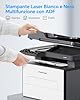 PANTUM BM4249ADW Stampante Laser Multifunzione, Stampa Fronte e Retro Auto matica in Bianco e Nero, Stampa/Copia/Scan con ADF, 30ppm, USB, WIFI, Display LCD, Inbox Toner 1000Pagine, Cavo USB incluso