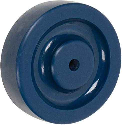ICON CASTER WHEELS 5 x 1.25 PLX High Performance, Blue Non-Marking Solid Polyurethane Wheel, Load Capacity 700 lbs. per Wheel
