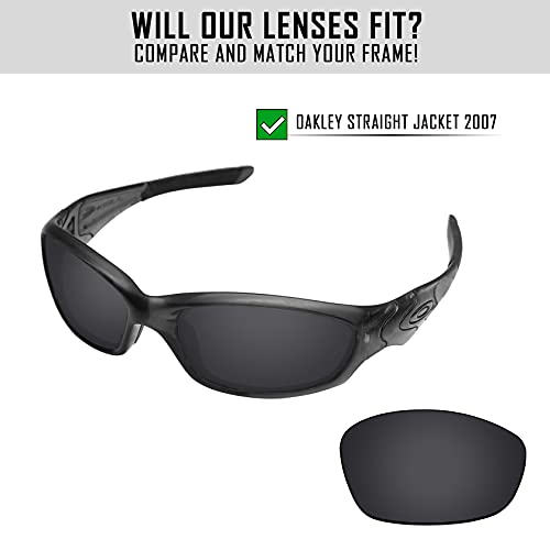 Image of Polarized Replacement Lenses for Oakley Straight Jacket 2007 Sunglass