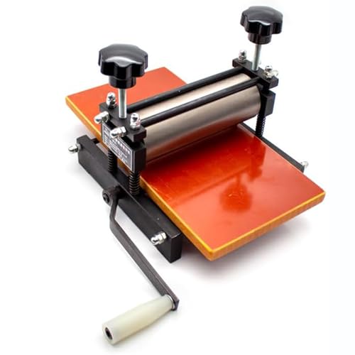 Pressa per incisione manuale per stampa a blocchi con pressione uniforme, ideale per monotipi e forniture artistiche