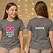 Sleepover Squad Pajama Party Shirt for Girls & Teens | Matching Bestie T-Shirts for Slumber Parties | Soft Cotton Tee for Girls Night In | Trendy Handmade Sleep Shirt