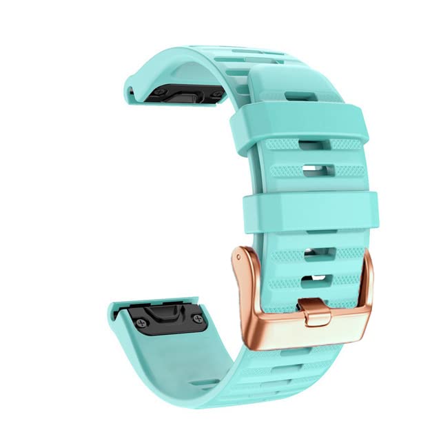 Correa silicona Garmin Fenix evita rozaduras y caídas del reloj