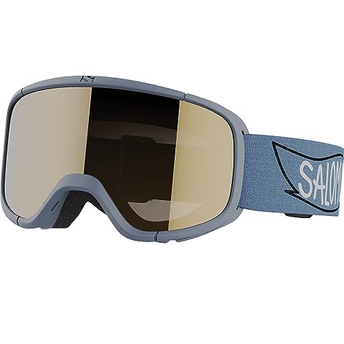Salomon Rio Kids Goggles Ski Snowboarding, Kid-friendly fit and comfort, More eye comfort, and Durability, Blue, One Size - Image 2