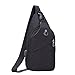 Produktbild Brusttasche Sling Bag Rucksack Schultertasche Crossbody Sling Umhängetasche Daypack Sling Backpack für Damen und Herren Für Wandern Radfahren Bergsteigen Reisen Schule