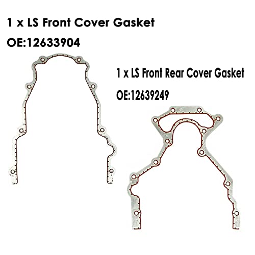 Edmiong New Gen Iii Ls Gasket Set Kit Ls Head Gaskets Ls1/Ls6/Ls9/4.8/5.3/5.7 For Gm Chevrolet 12589226 12612350 12558178 12622033 12617944 12637683 #TOP5