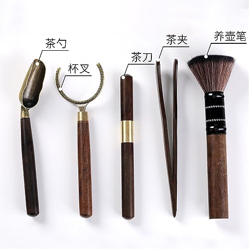Coffret accessoires thé ébène avec boîte à bague le cadeau idéal