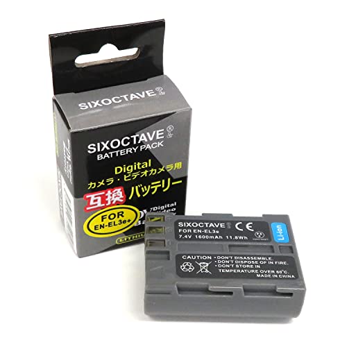 Amazon | str 大容量残量表示可能 EN-EL3e/EN-EL3a/EN-EL3 互換
